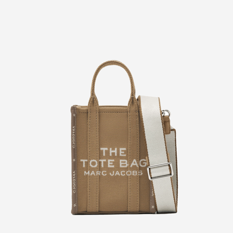 Marc Jacobs The Jacquard Crossbody Tote Bag Camel