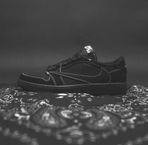 Nike Jordan Travis Scott Black