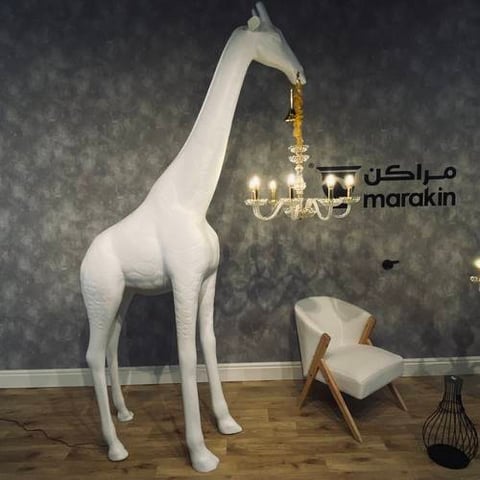 تحفة الزرافة المضيئة كبير