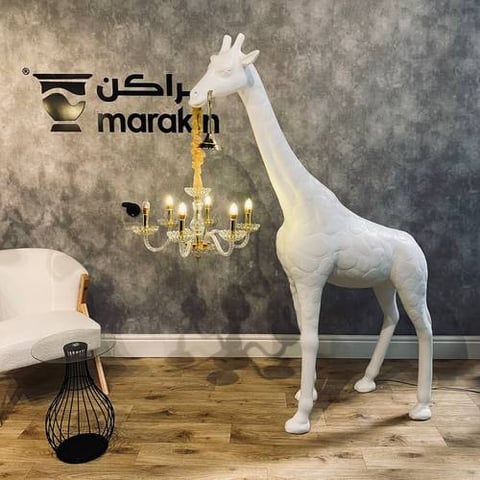 تحفة الزرافة المضيئة صغير
