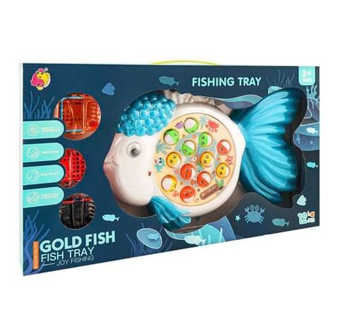 Fishing game for children (magnetic fishing game)