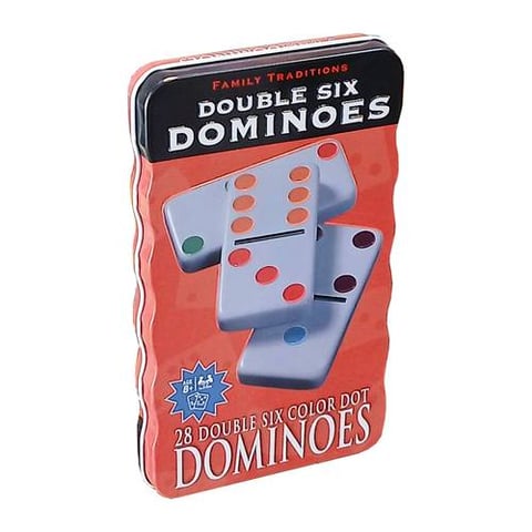Group domino game – domino set with colorful, unique, and perfect tiles