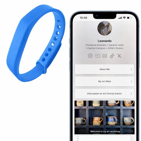 سوار NFC متعدد الاستخدامات - سوار الأمان للأطفال لتحديد هوية الاطفال
