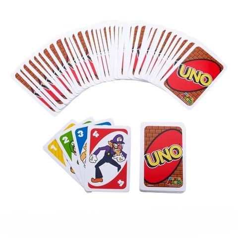 Mario-Style UNO Game – Special Edition Group Card Game