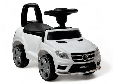 Mercedes push car for children with sound effects and lighting, available in multiple colors