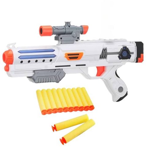 Foam dart gun toy for kids – safe foam blaster for children