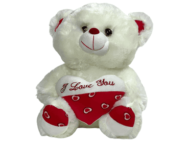 Cotton teddy bears (cotton bear) plush bear with heart