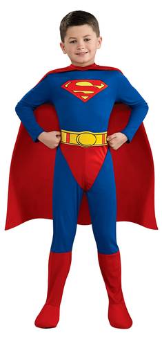 Superman Costume for Kids, available in multiple sizes
