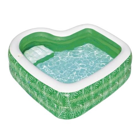 Inflatable pool for kids – Kids’ pool with unique built-in seat design