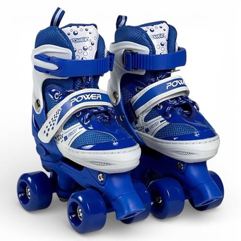 Adjustable 4-Wheel Skates for Kids – Skate Shoes with Multiple Size Options