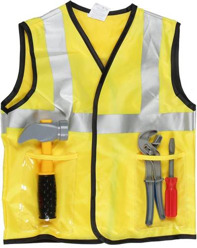 Engineer Costume for Kids - Dress-Up Engineer Outfit with Tools and Accessories