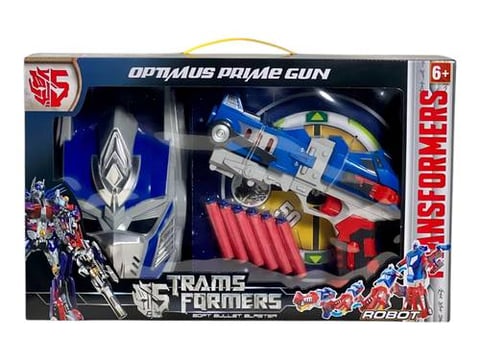 Superhero Mask & Weapons Set – Optimus Prime Mask