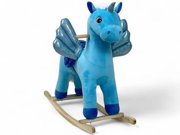 Rocking Horse for Kids - Unique Design, Large Size, and Available in Multiple Colors