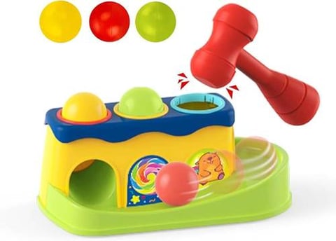Kids Ball Hammer Game – Colorful Ball-Pounding Toy for Children
