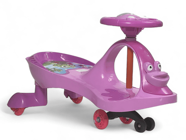 Amazing frog-design children's car, medium size, available in multiple colors