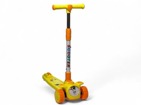 Balance Scooter for Kids (Manual Scooter) with Adjustable Height, Available in Multiple Colors