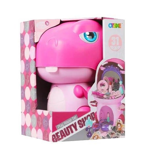 Girls’ Makeup Vanity Toy with Unique Case Design (Vanity Play Set)