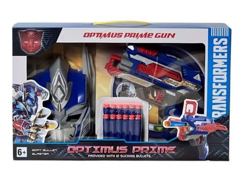 Superhero Mask & Weapons Set – Optimus Prime Mask