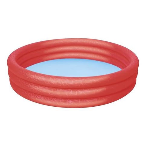 Inflatable kids’ pool – medium-sized 3-layer inflatable pool in multiple colors