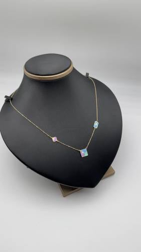 عقد ايطالي عيار 18k