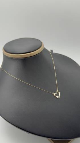 عقد كلمة ( حب ) عيار 18k