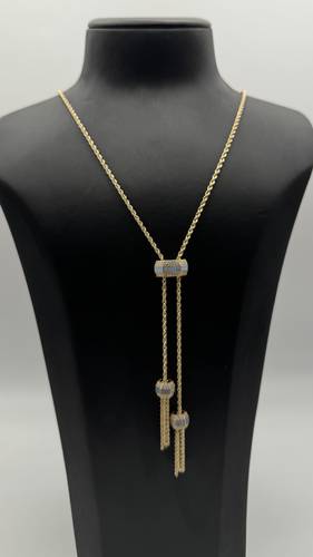 عقد فرزاتشي عيار 18k
