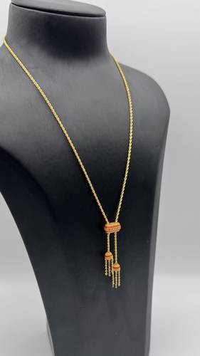 عقد فرزاتشي عيار 21k