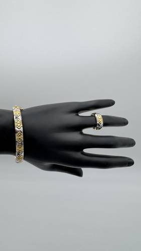 اسوره وخاتم بولغري عيار 18k