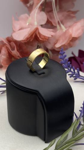 دبله كارتير عيار 18k مقاس 5