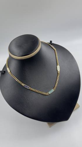 عقد ايطالي عيار 18k