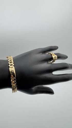 اسوره وخاتم موناكو عيار 18k