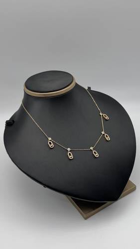 عقد ميسيكا عيار 18k
