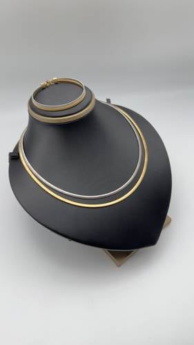 عقد واسوره ايطالي عيار 18k