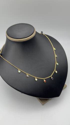 عقد ايطالي عيار 18k