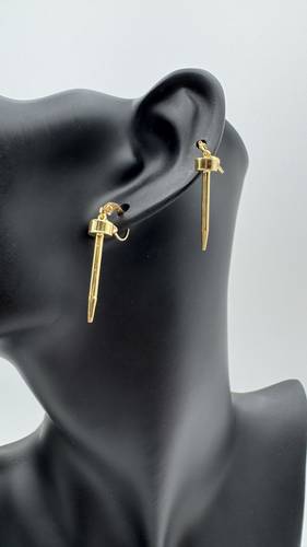 حلق ايطالي عيار 18k