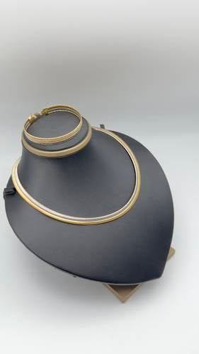 عقد واسوره ايطالي عيار 18k