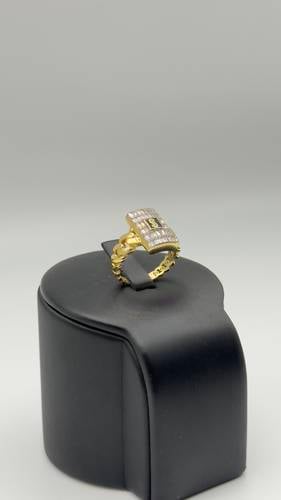 خاتم موناكو عيار 18k