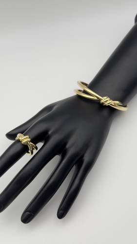 اسوره وخاتم ايطالي عيار 18k