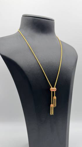 عقد فرزاتشي عيار 21k