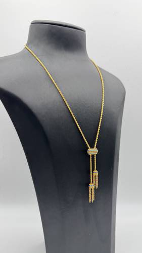 عقد فرزاتشي عيار 21k