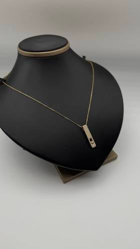 عقد ميسيكا عيار 18k