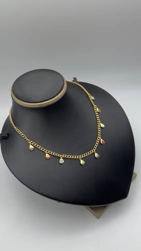 عقد ايطالي عيار 18k