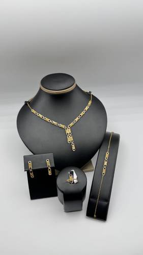 طقم ناعم ذهب صافي عيار 21k