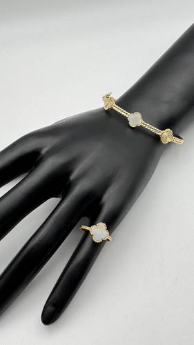 اسوره وخاتم فان كليف عيار 18k