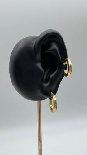 حلق ايطالي عيار 18k