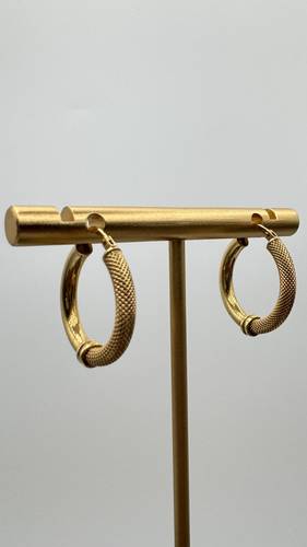 حلق ايطالي عيار 18k