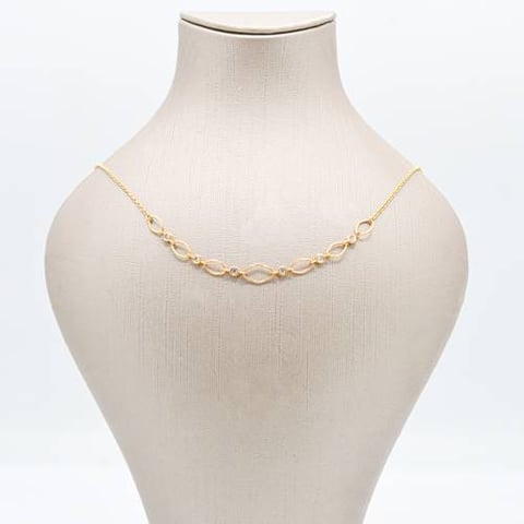 Chain necklace 18k, gold