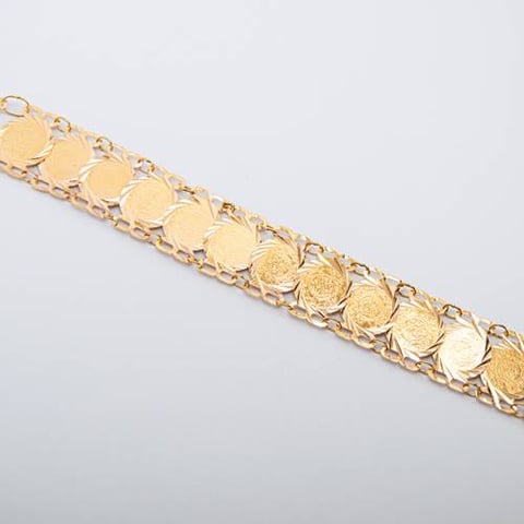 gold braceley 21k