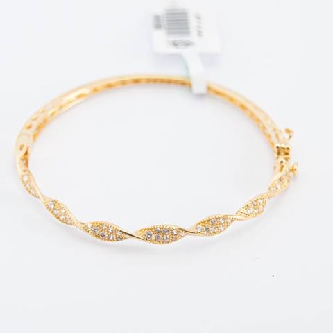 Twist kids bracelet 18k, gold