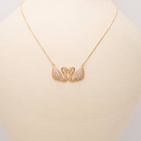 love necklace 18k, gold